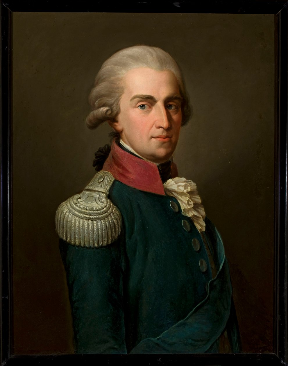 Retrato de Federico Augusto, príncipe de Varsovia de Anton Graff