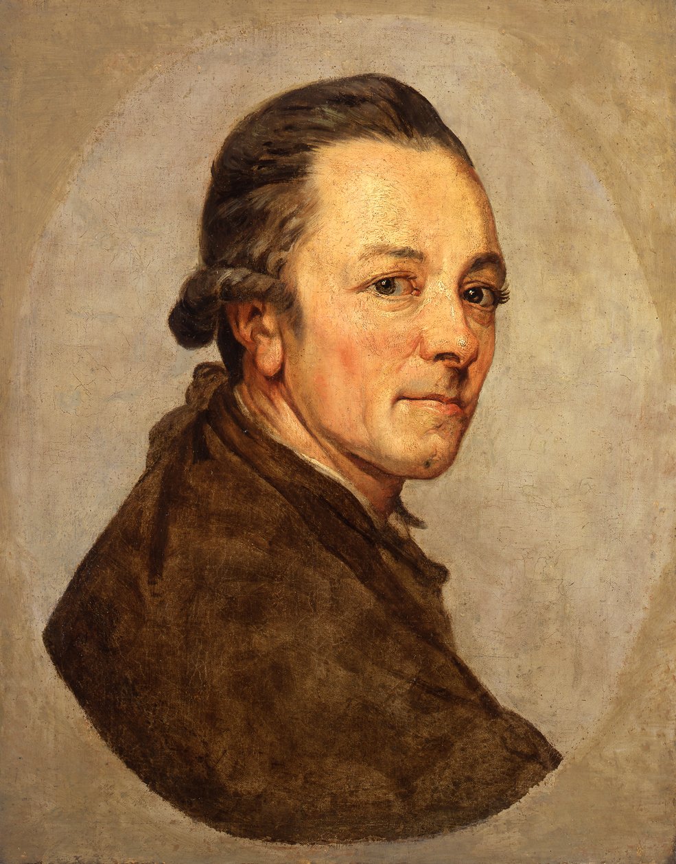 Autorretrato de Anton Graff