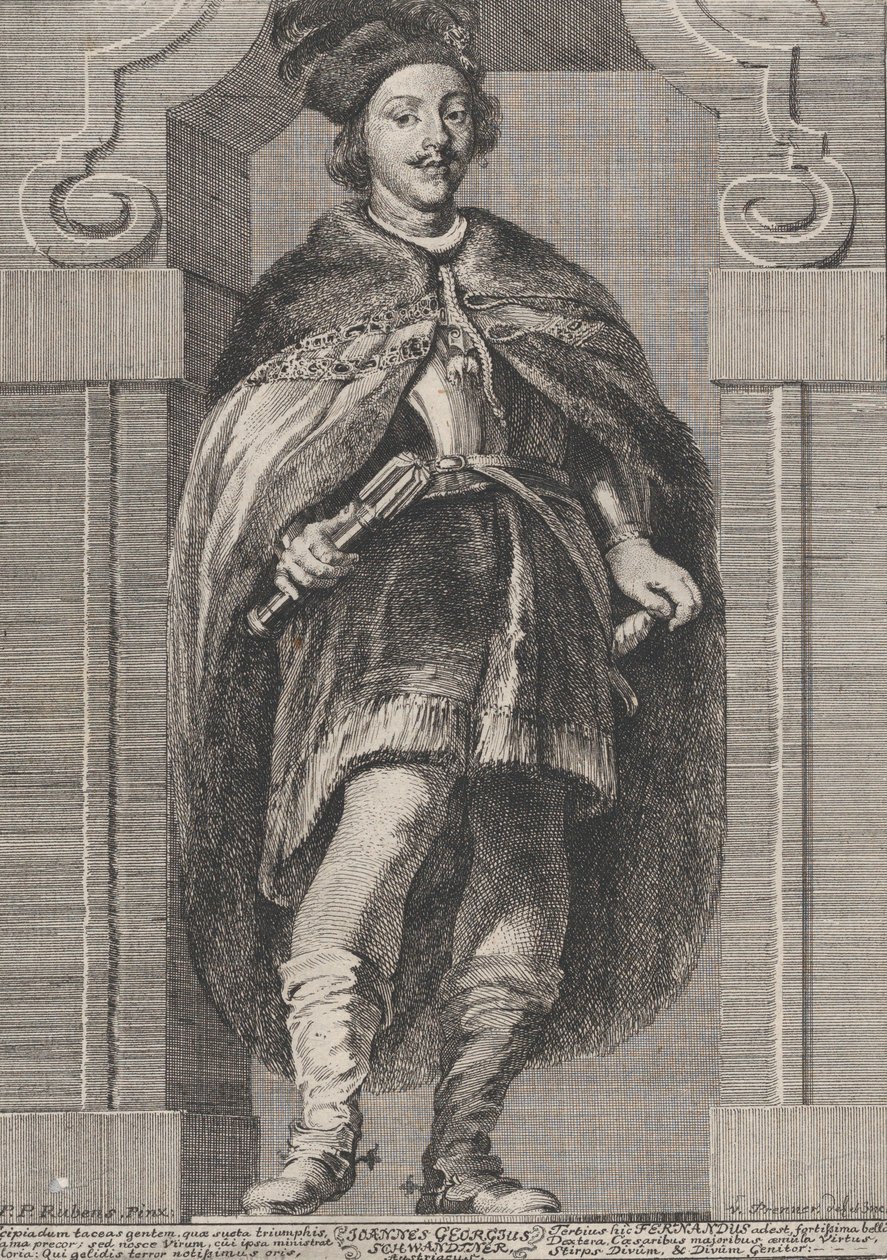 Retrato del Cardenal Infante Fernando de Austria, 1728 de Anton Joseph von Prenner