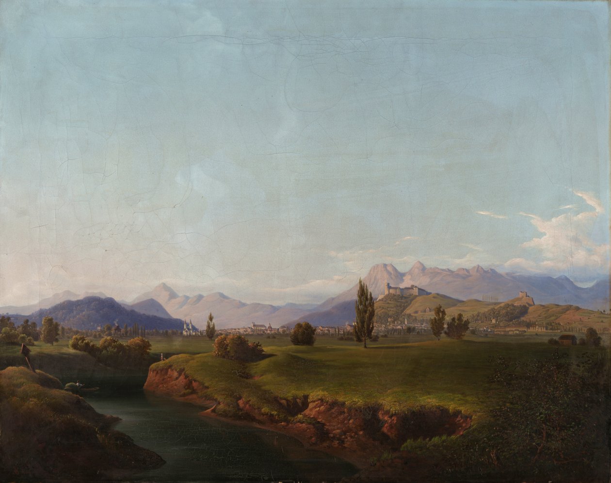 Liubliana desde el Ižica Liubliana desde el Ižica de Anton Karinger