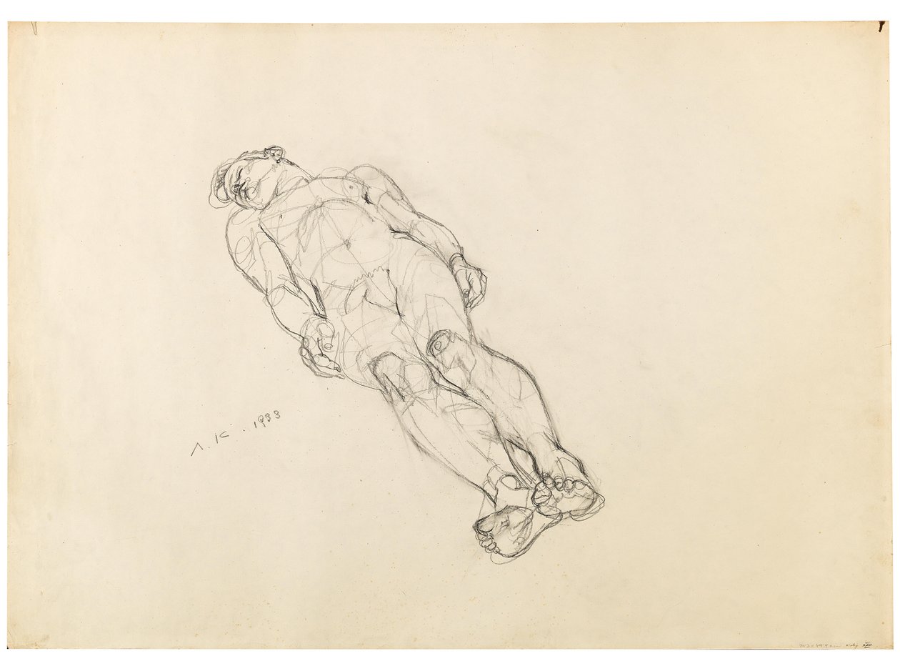 Anton Kolig Desnudo masculino reclinado 1933 de Anton Kolig