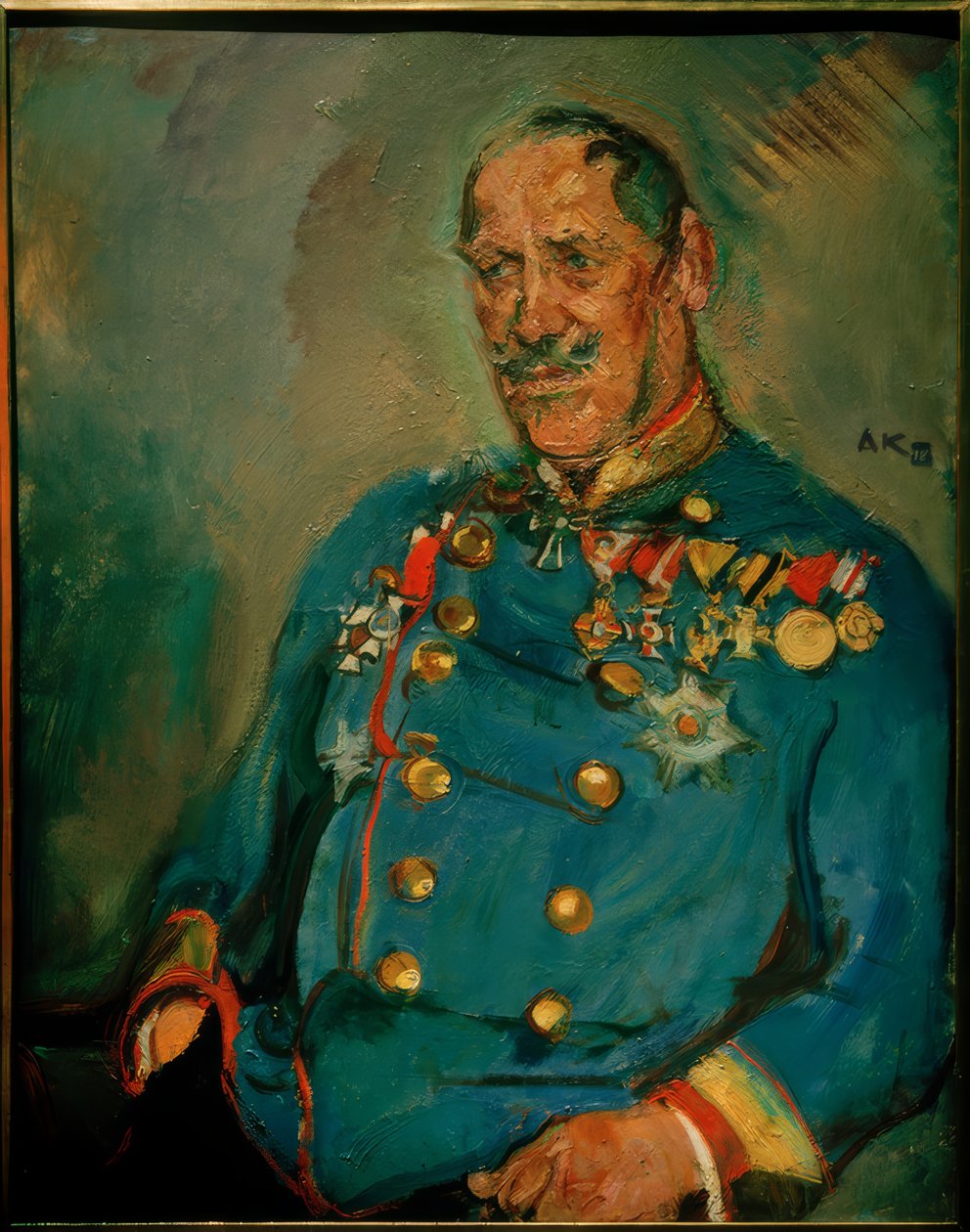 Retrato del General Seibt de Anton Kolig