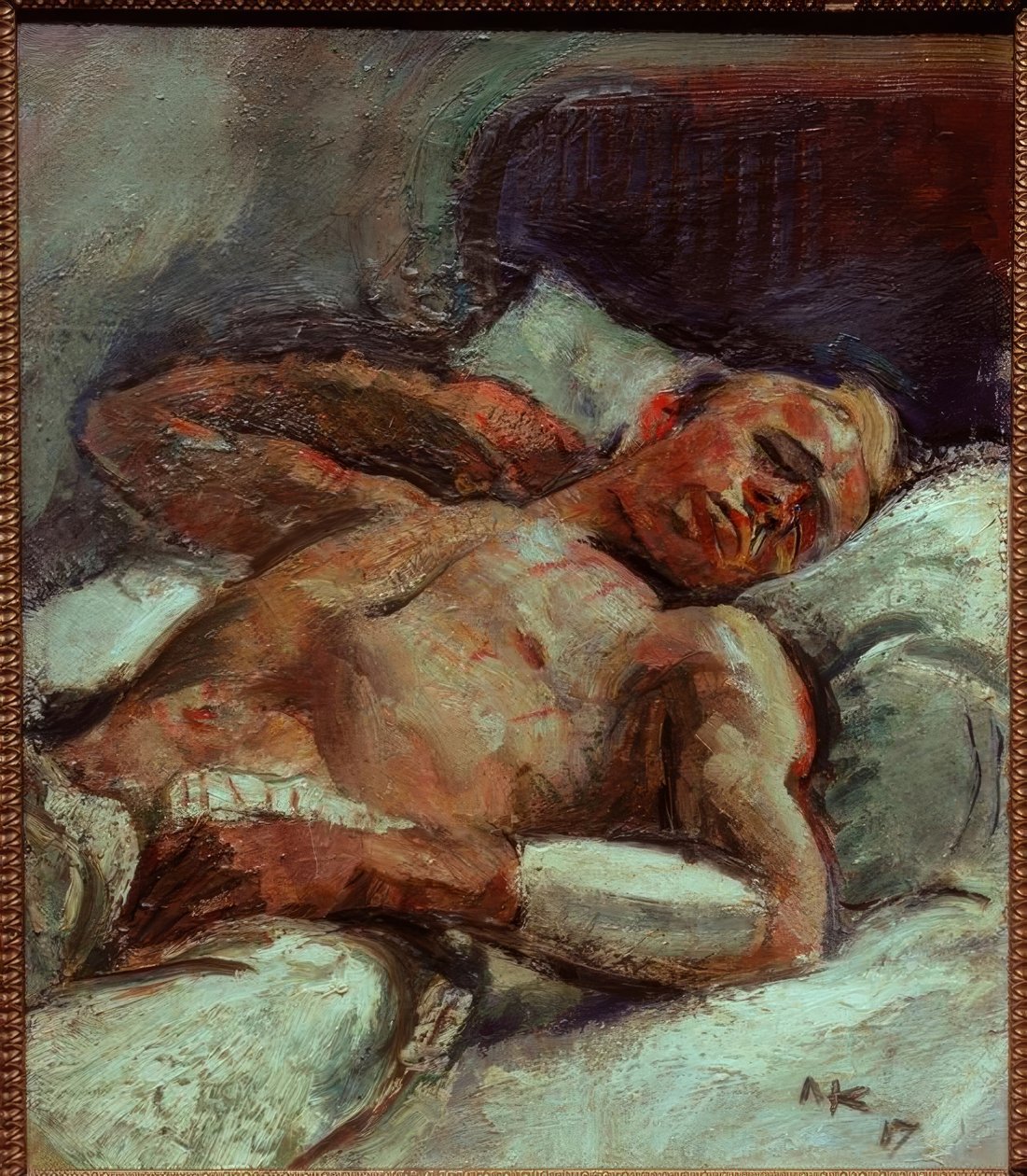Herido de Anton Kolig