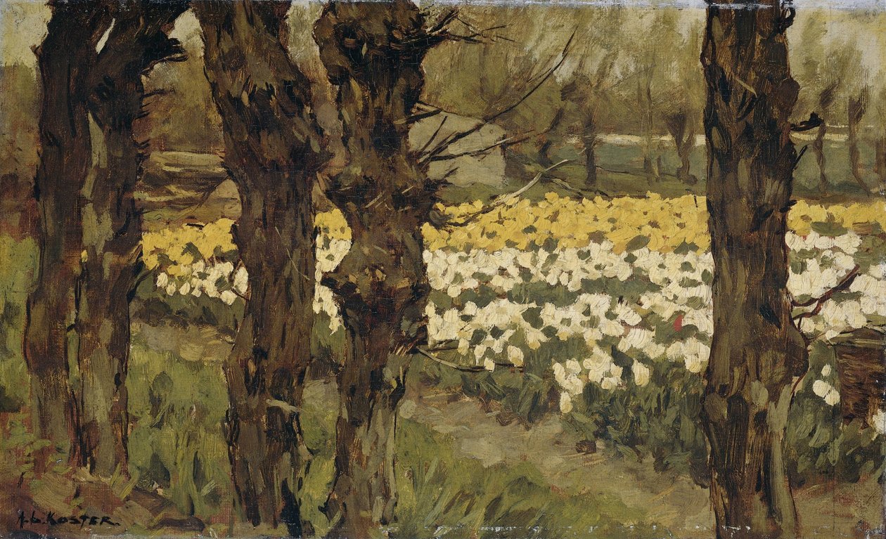 Campos de tulipanes de Anton L. Koster