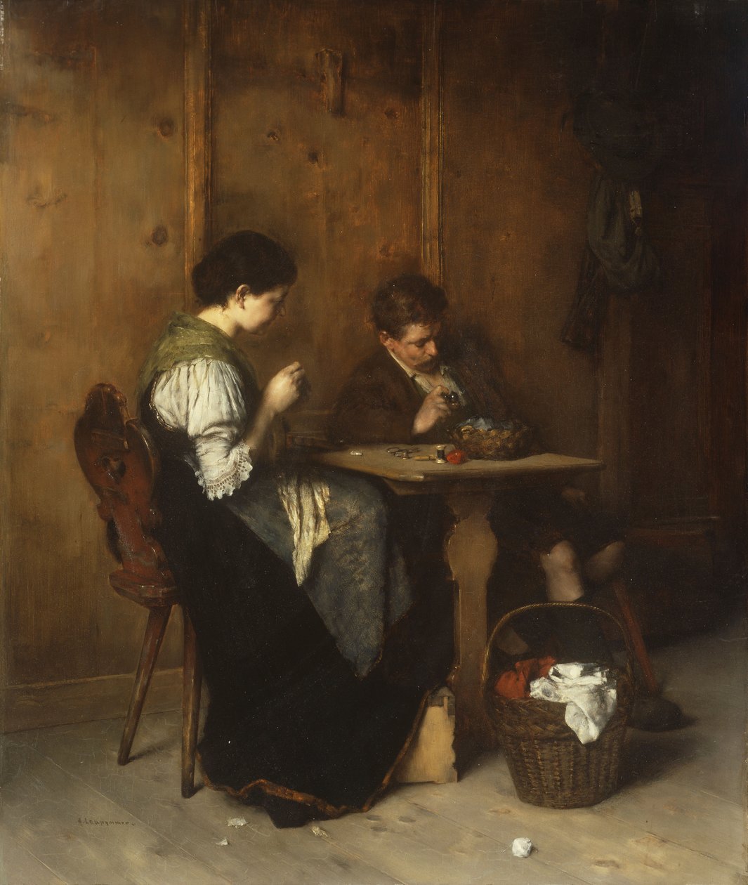 Un momento de tranquilidad de Anton Laupheimer