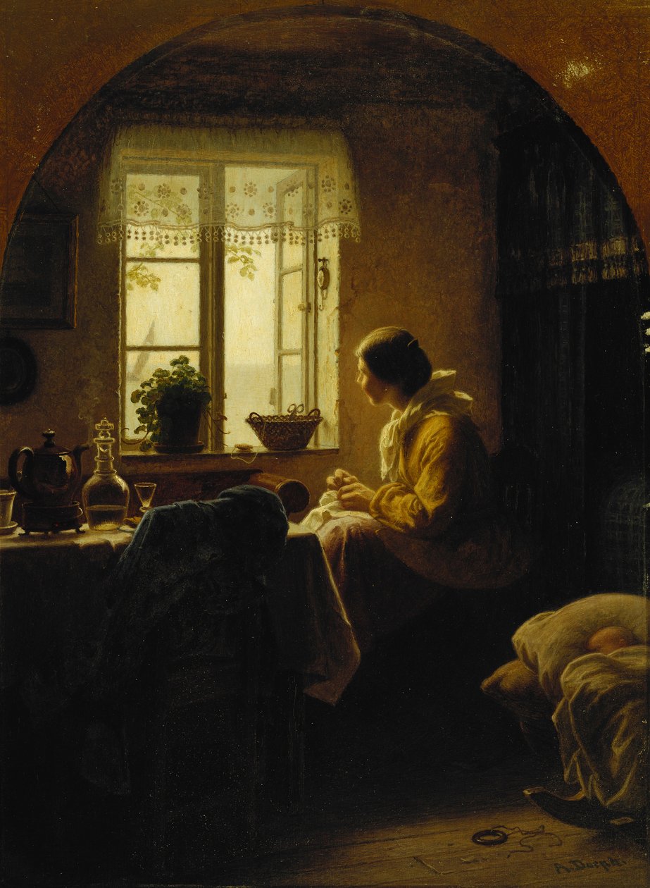 En la ventana de Anton Laurids Johannes Dorph