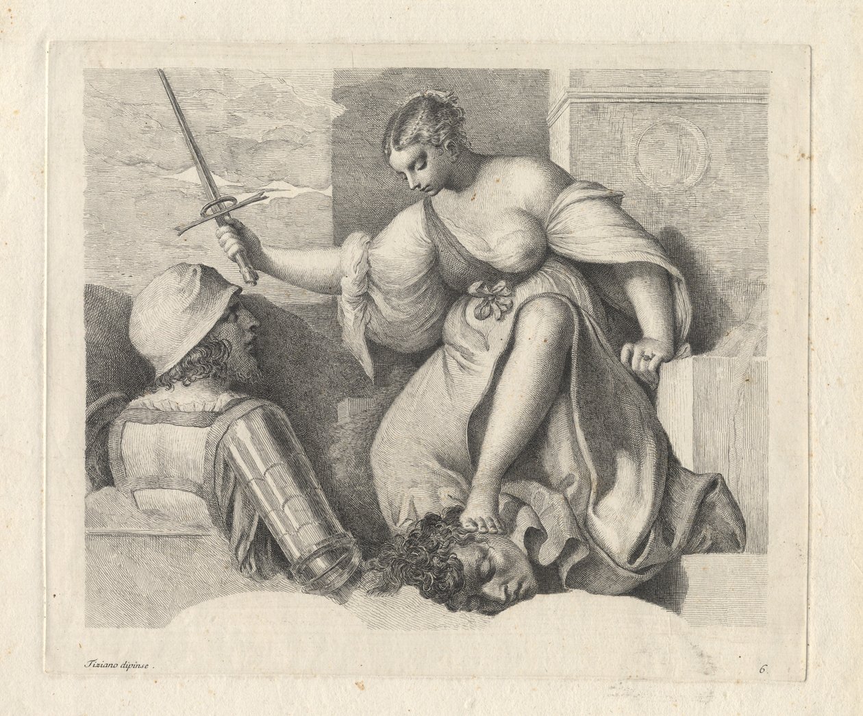 Justicia Judith, 1760 de Anton Maria Zanetti
