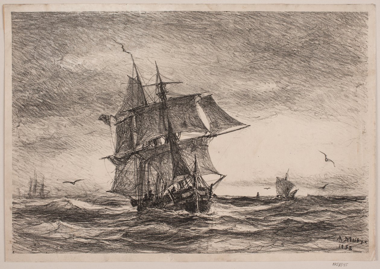 Marina de Anton Melbye