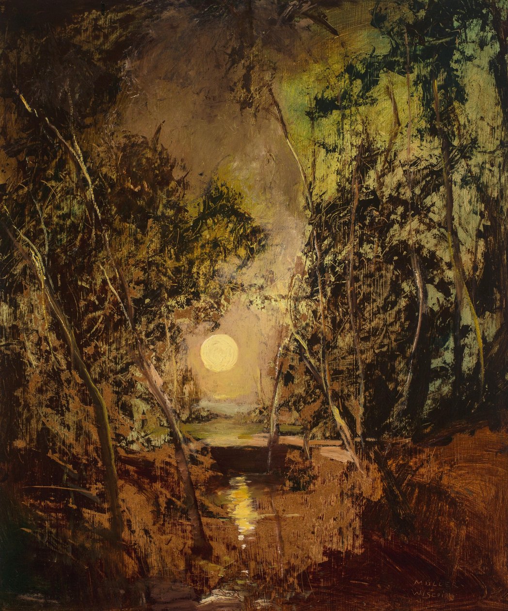 Anton Müller-Wischin Salida de la luna de Anton Müller Wischin