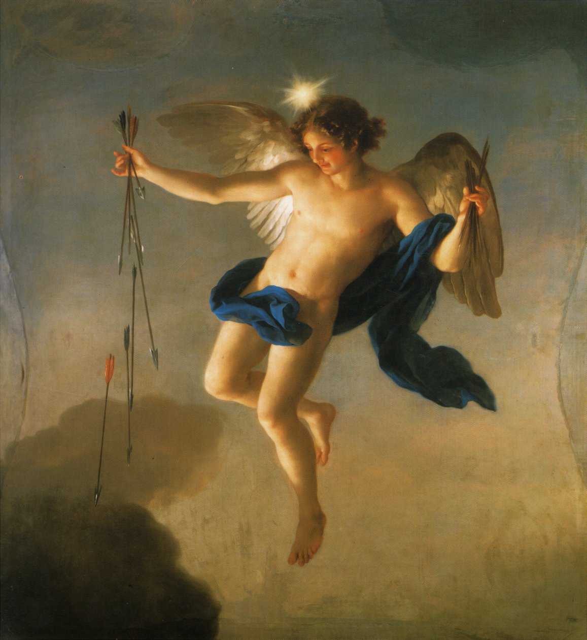 Hesperus como personificación de la noche de Anton Raphael Mengs
