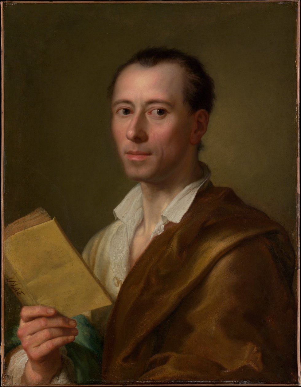 Johann Joachim Winckelmann (1717-1768) de Anton Raphael Mengs