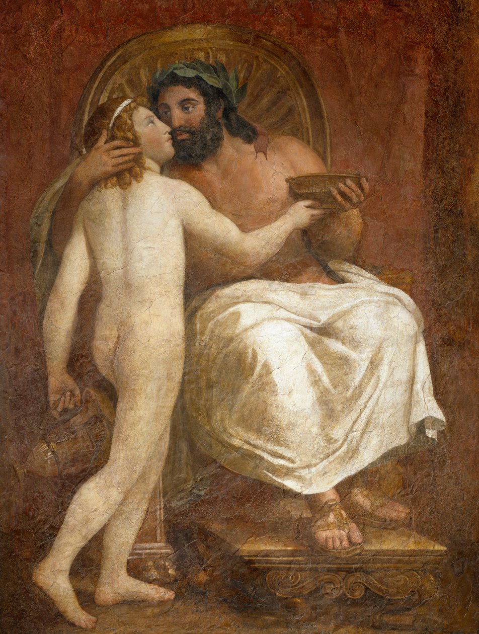 Júpiter besando a Ganimedes de Anton Raphael Mengs