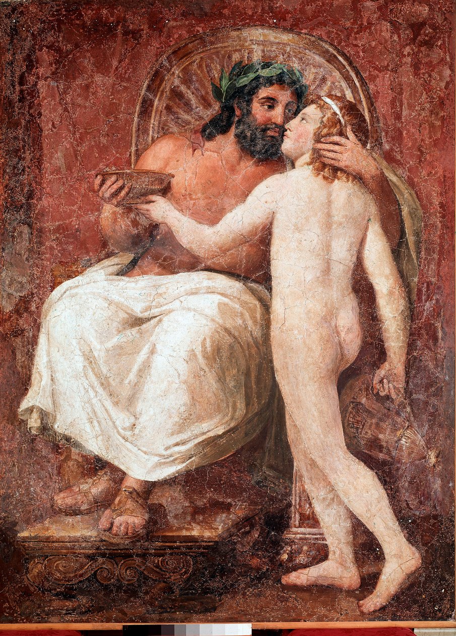 Júpiter y Ganimedes de Anton Raphael Mengs