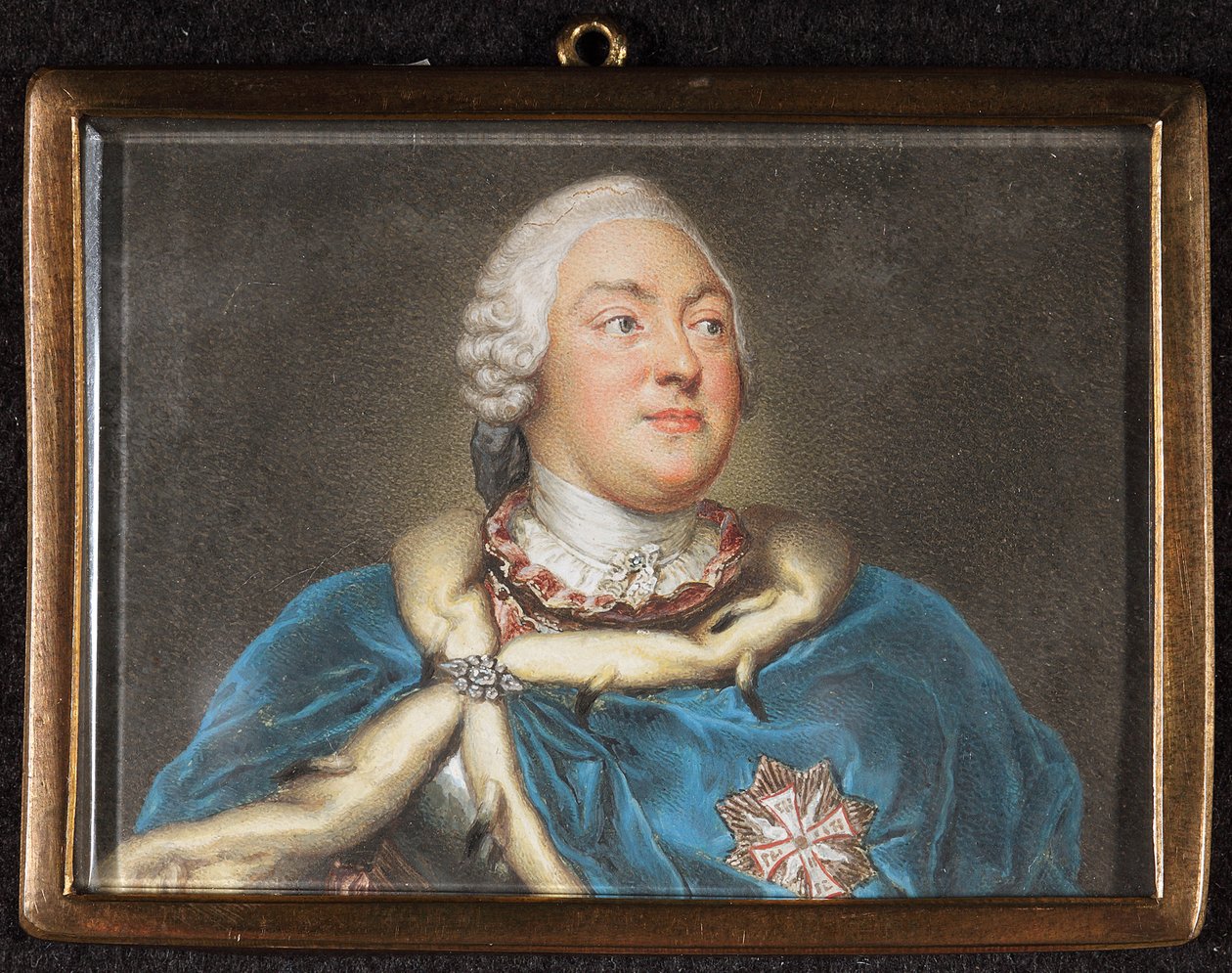 El príncipe heredero Federico Cristiano de Sajonia (1722-1763) y príncipe de Polonia de Anton Raphael Mengs