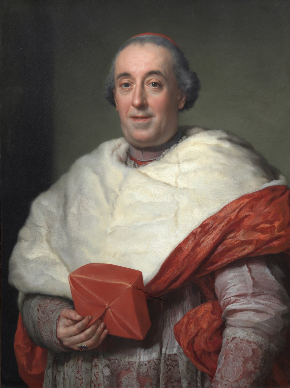 Retrato del Cardenal Zelada de Anton Raphael Mengs