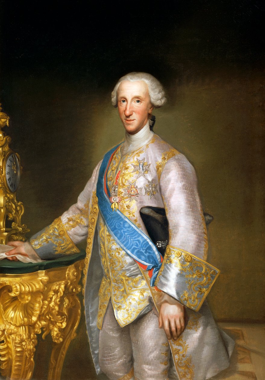 Retrato de Don Luis Antonio Jaime de Borbón de Anton Raphael Mengs