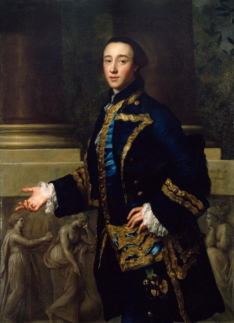 Retrato de Thomas Conolly (1738-1803) de Anton Raphael Mengs