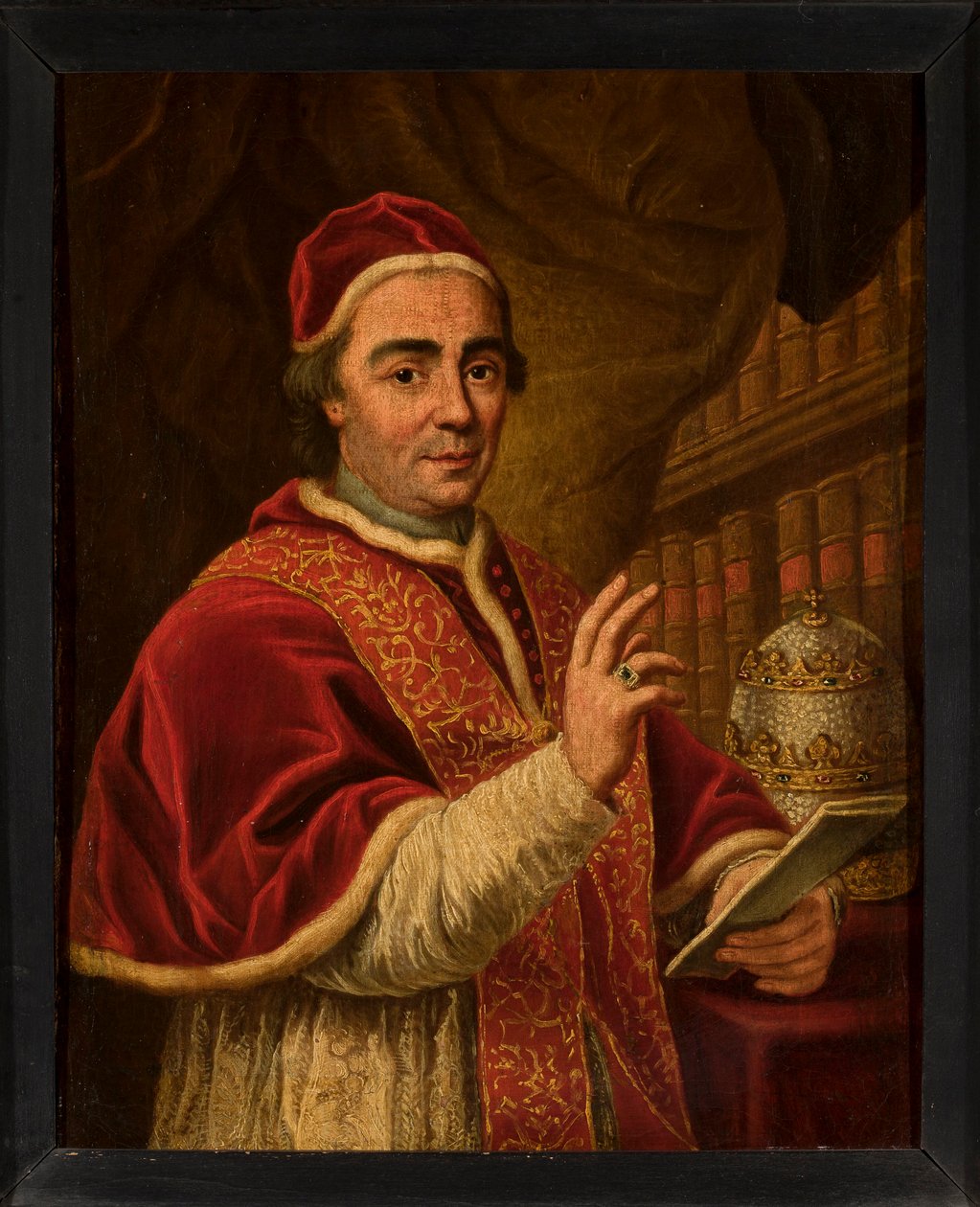 Retrato del papa Clemente XIII de Anton Raphael Mengs