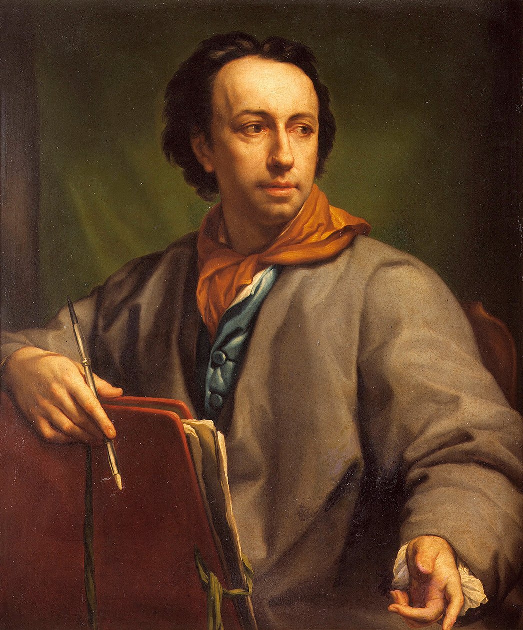 Autorretrato de Anton Raphael Mengs