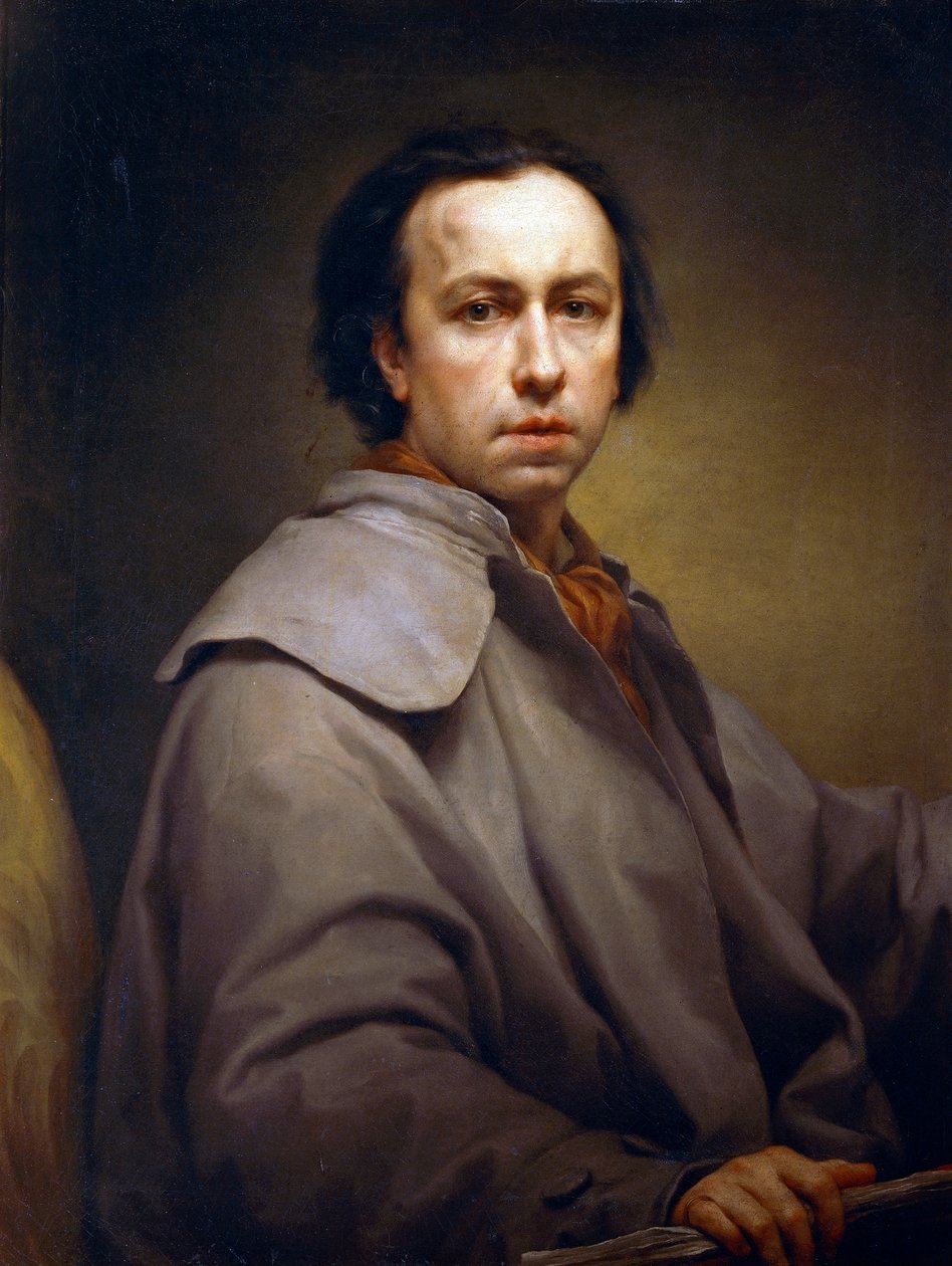 Autorretrato, circa 1776 de Anton Raphael Mengs