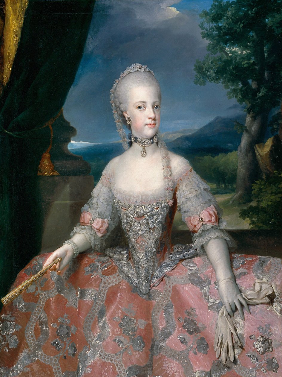 Española:  María Carolina de Habsburgo-Lorena, reina de Nápoles María Carolina de Habsburgo-Lorena, reina de Nápoles de Anton Raphael Mengs