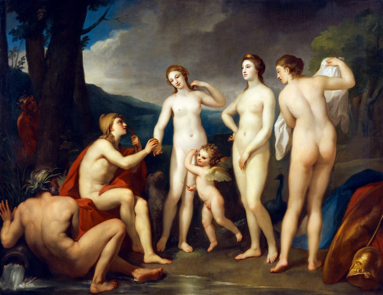 El Juicio de Paris de Anton Raphael Mengs