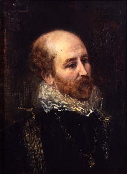 Retrato de Henry Francis Makins en traje de fantasía de Anton Romako