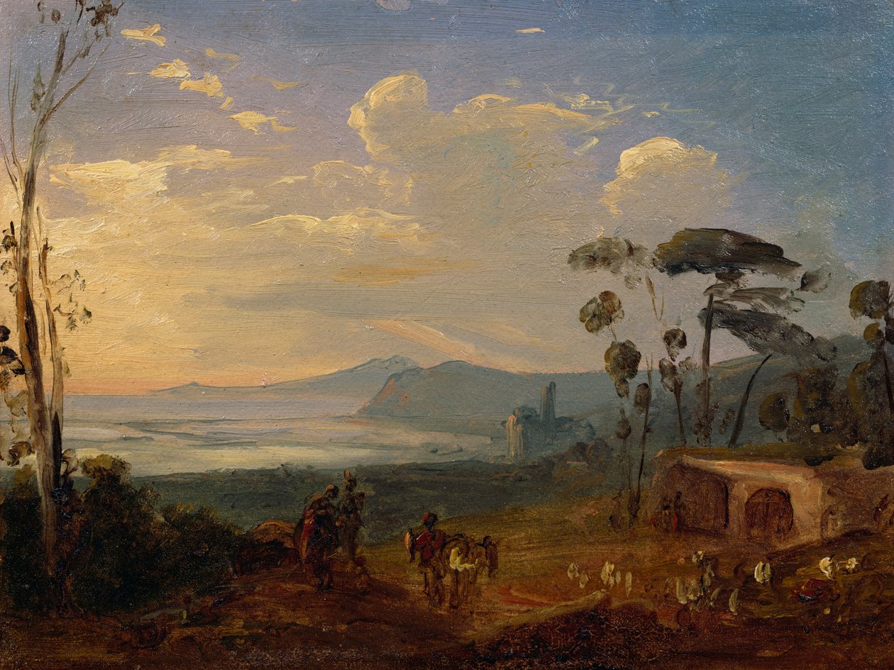 Bacoli y Campo Miseno de Anton Sminck Pitloo