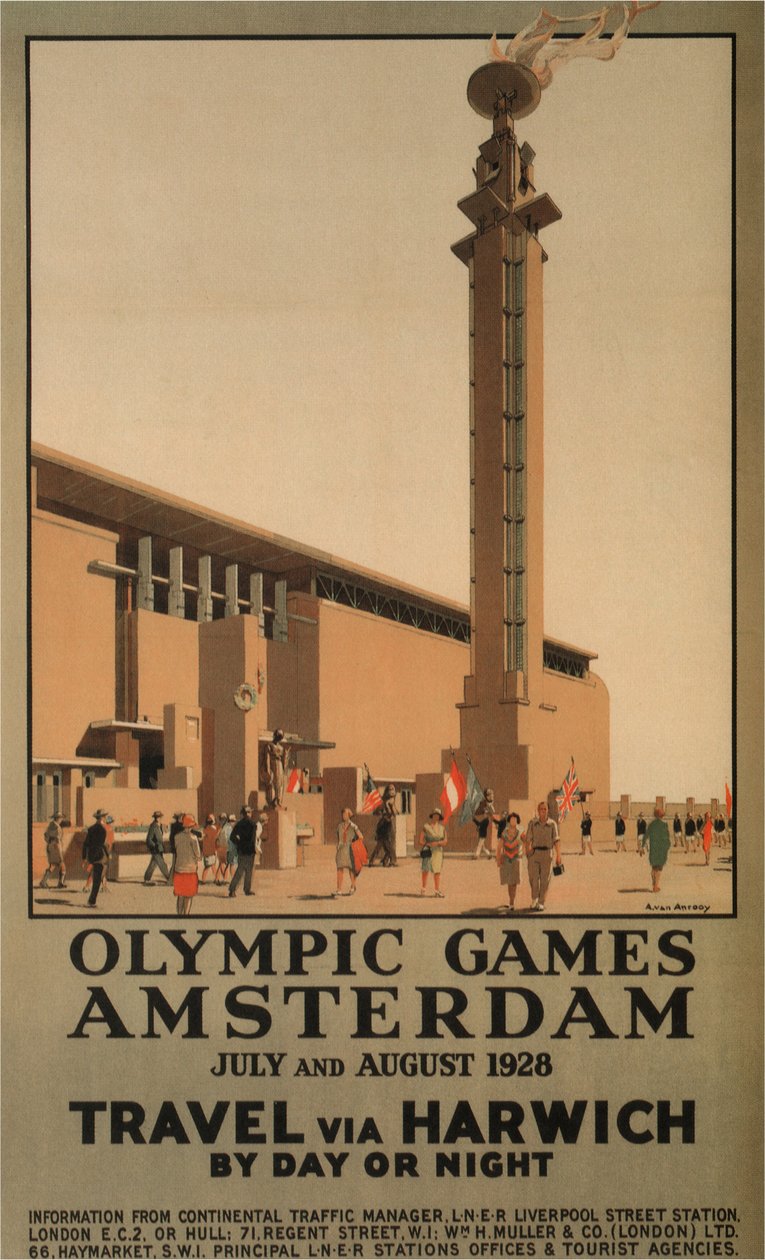 Los Juegos Olímpicos de Verano de 1928, Ámsterdam, 1928 de Anton Van Anrooy