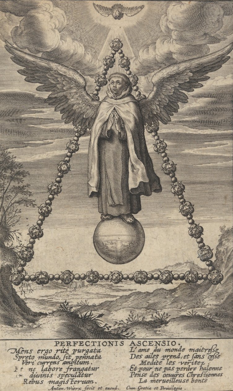 Perfectionis Ascensio, de La Vida de San Juan de la Cruz de Anton Wierix