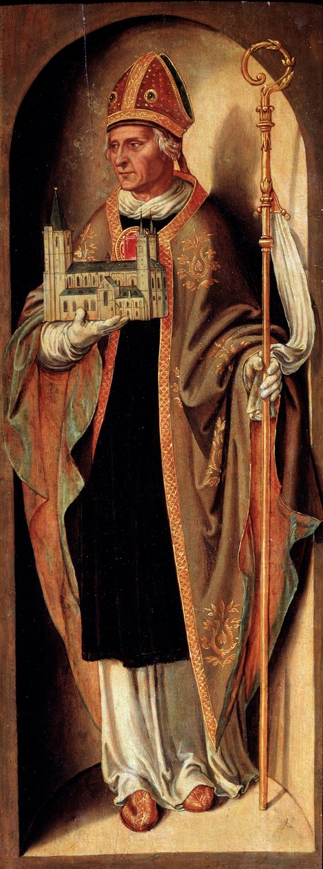 San Cuniberto, Obispo de Colonia, principios del siglo XVI de Anton Woensam