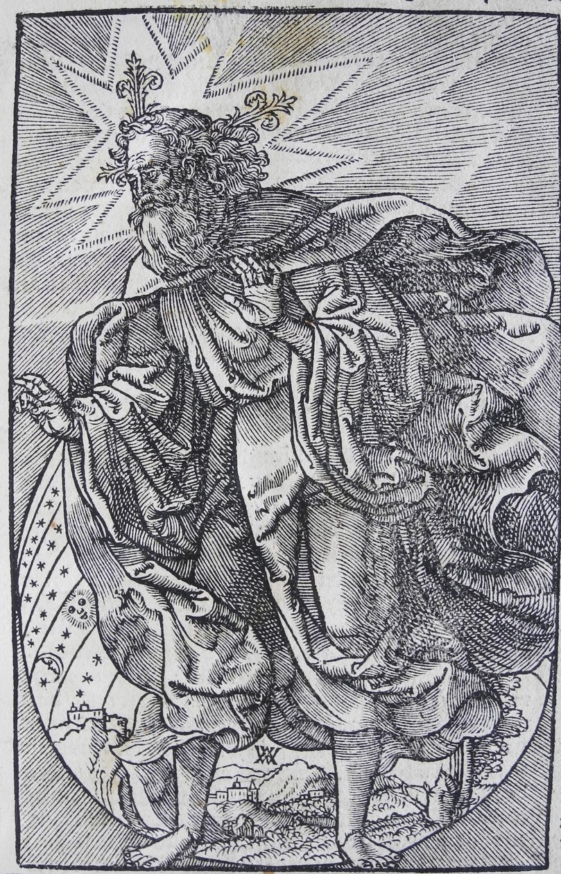 La creación del mundo, de la Biblia de Worms de Anton Woensam
