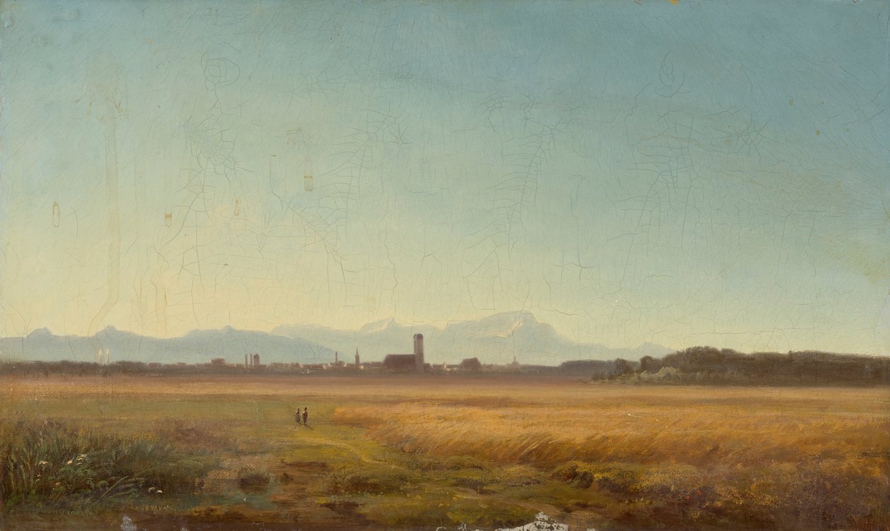 Vista de Múnich de Anton Zwengauer