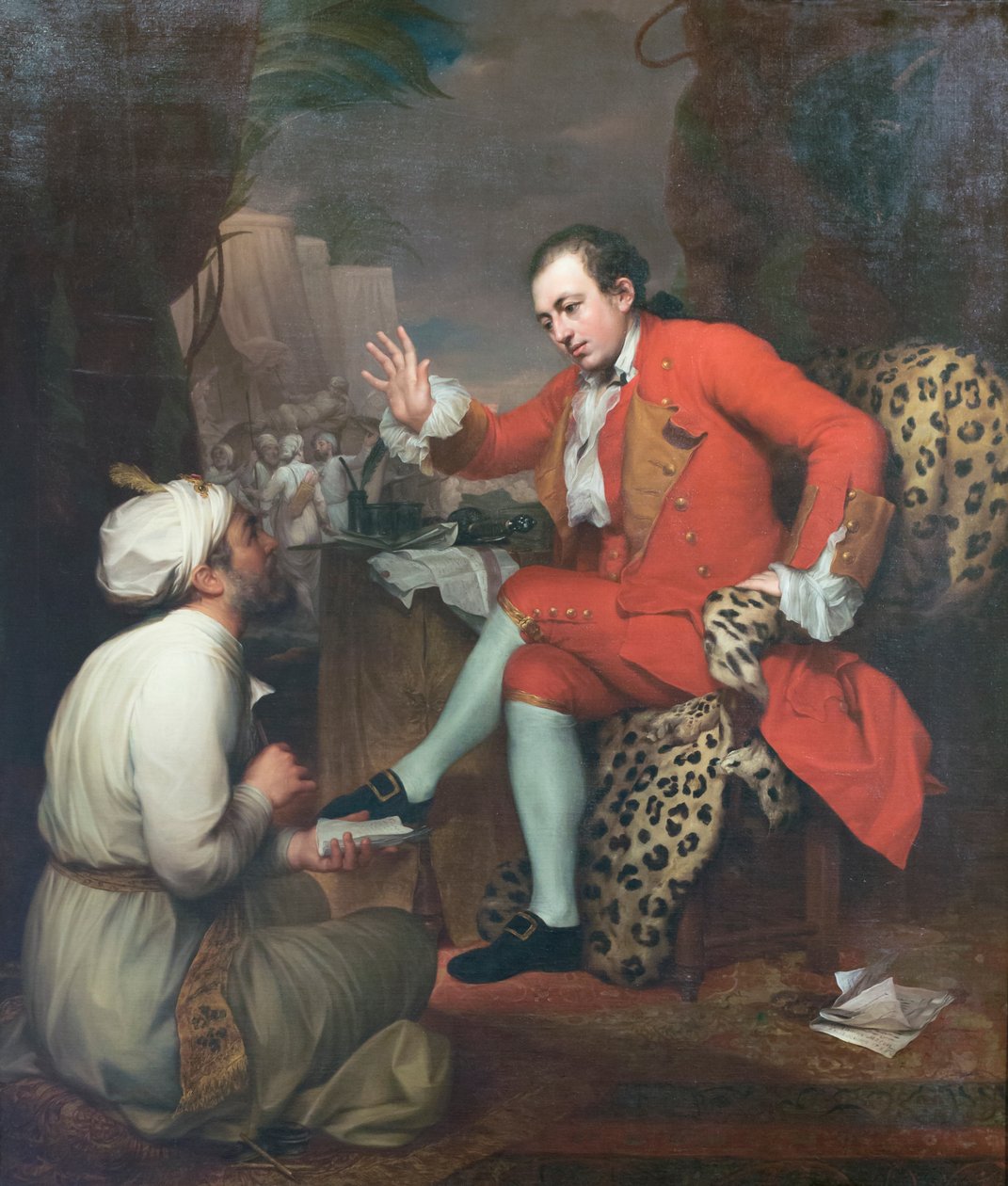 Retrato de sir Robert Clive de Anton von Maron