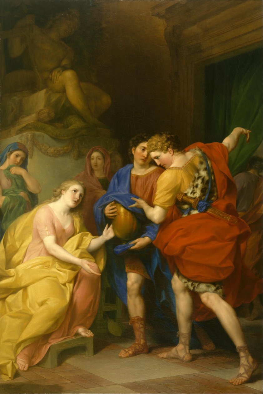 El regreso de Orestes de Anton von Maron