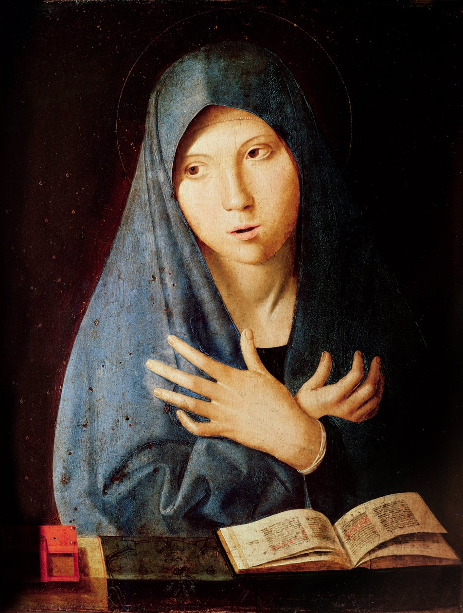 La Anunciación, c.1473-74 de Antonello da Messina
