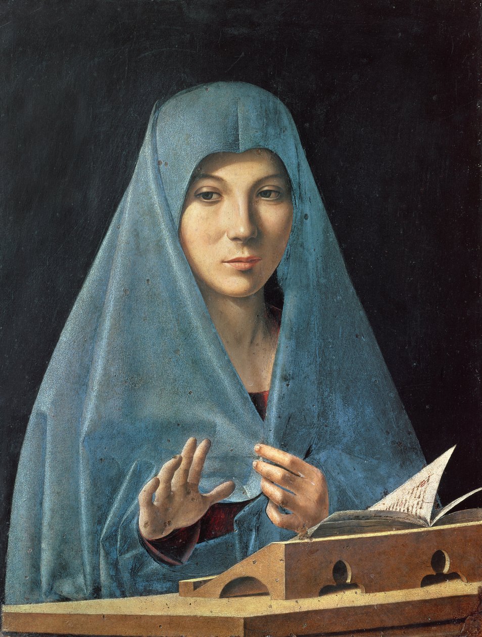 La Anunciación, 1474-75 de Antonello da Messina