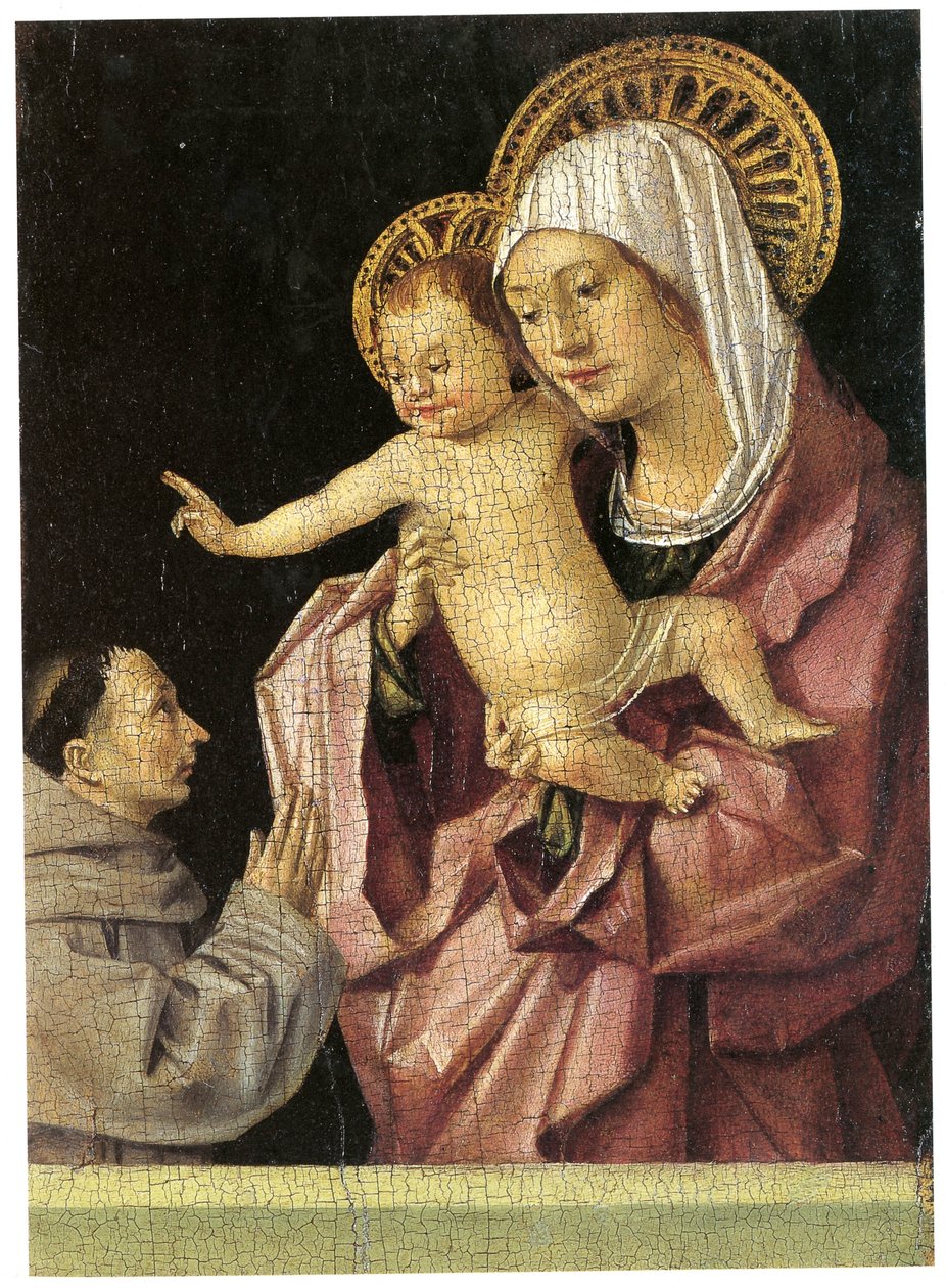 Virgen con el Niño de Antonello da Messina
