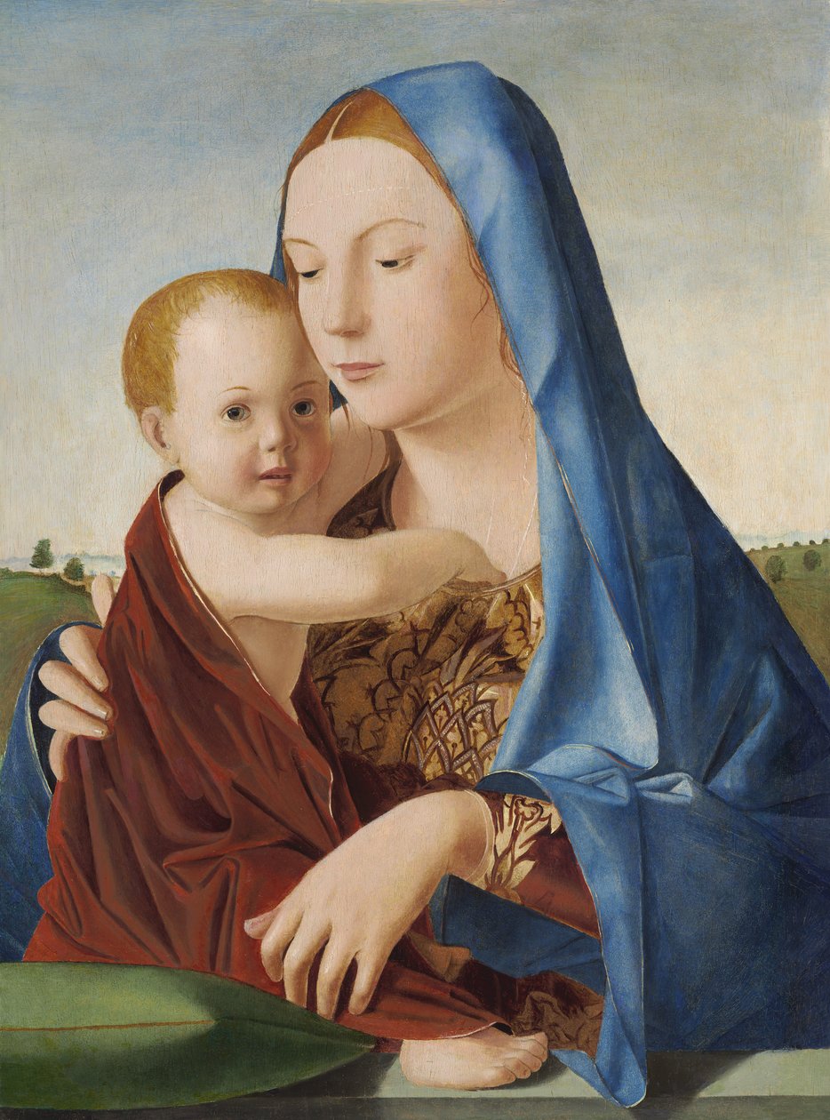 Madonna y Niño, c.1475 de Antonello da Messina