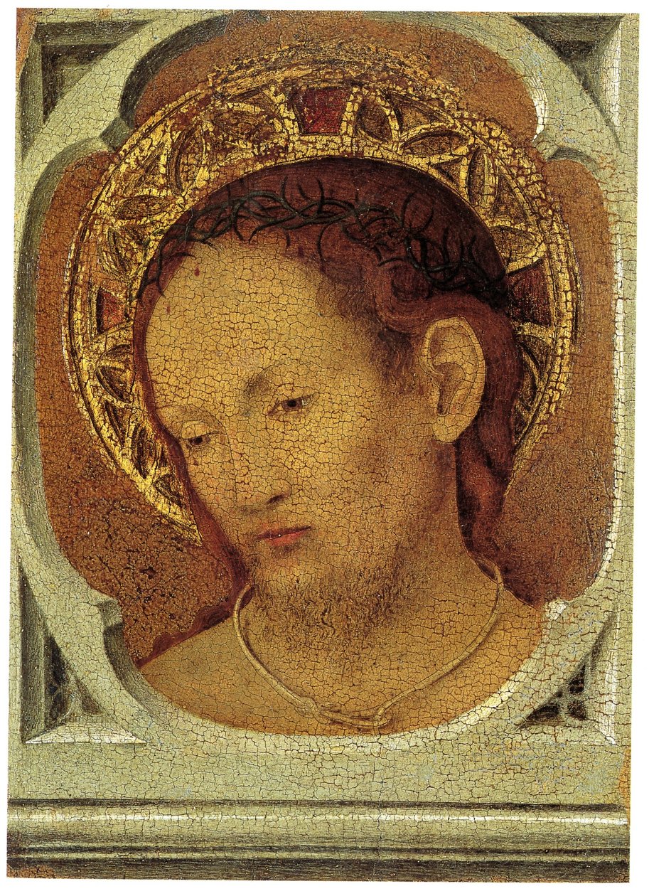 museo regional de messina, antonello da messina, madonna con el niño y cristo en la piedad 02 de Antonello da Messina