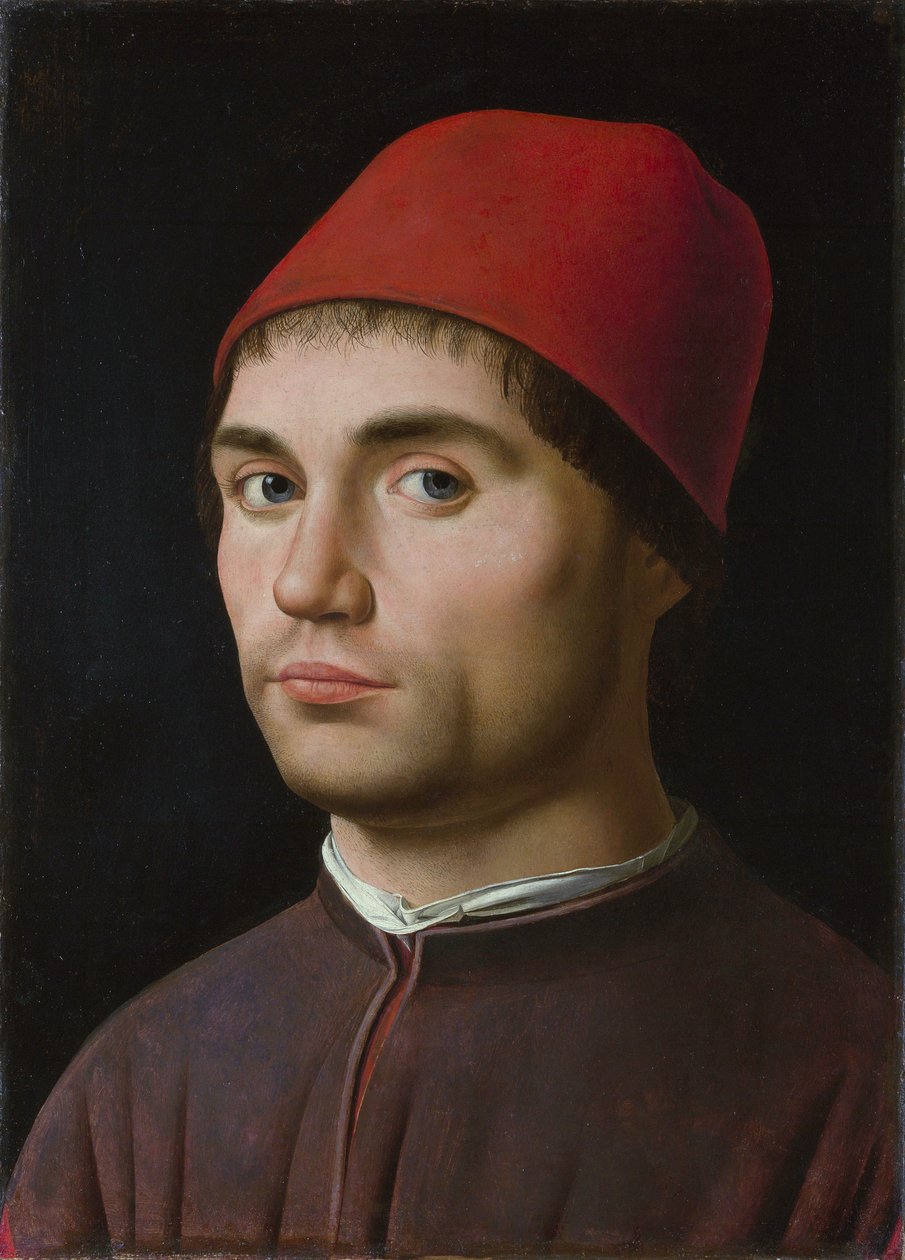 Retrato de un hombre de Antonello da Messina