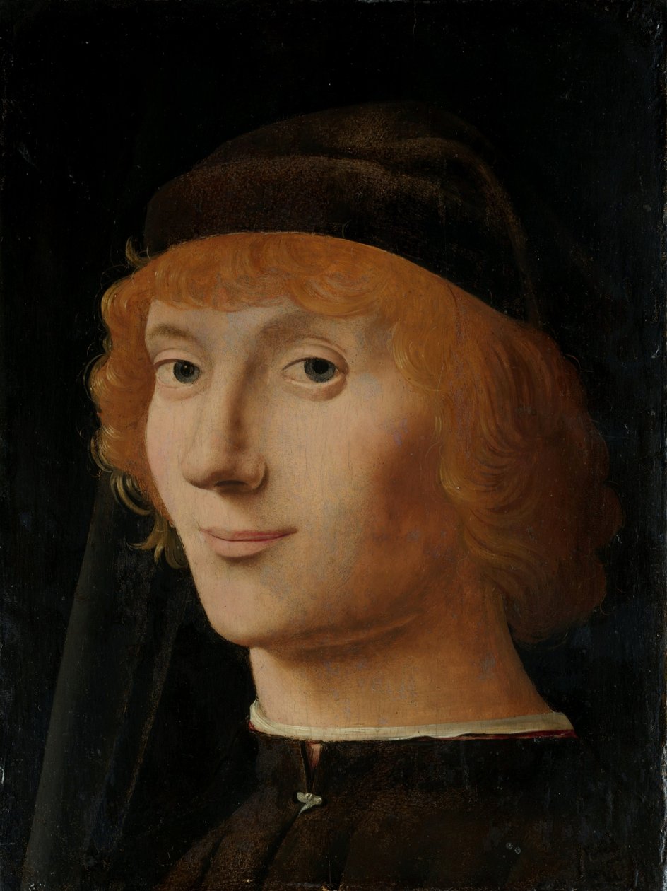 Retrato de un joven de Antonello da Messina