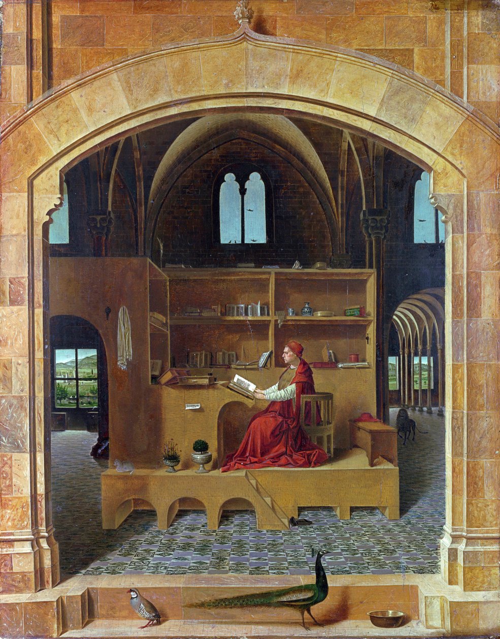 San Jerónimo en su estudio de Antonello da Messina
