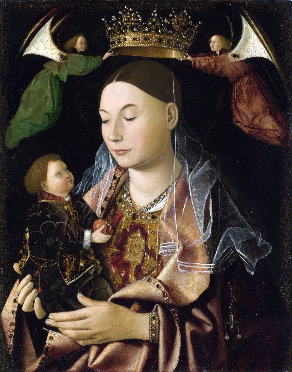 La Virgen y el Niño de Antonello da Messina