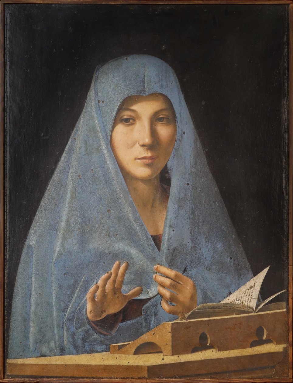 La anunciación de Antonello da Messina