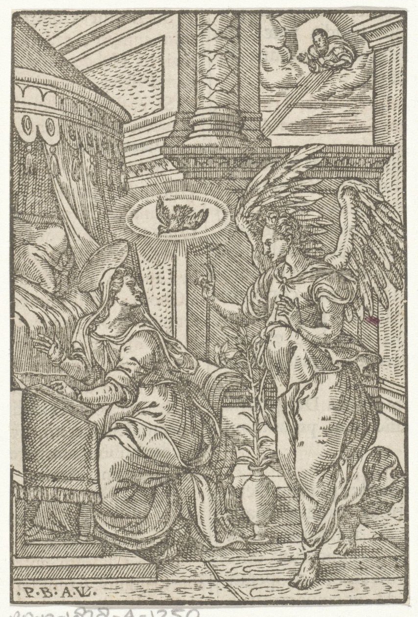 Anunciación de Antoni van Leest