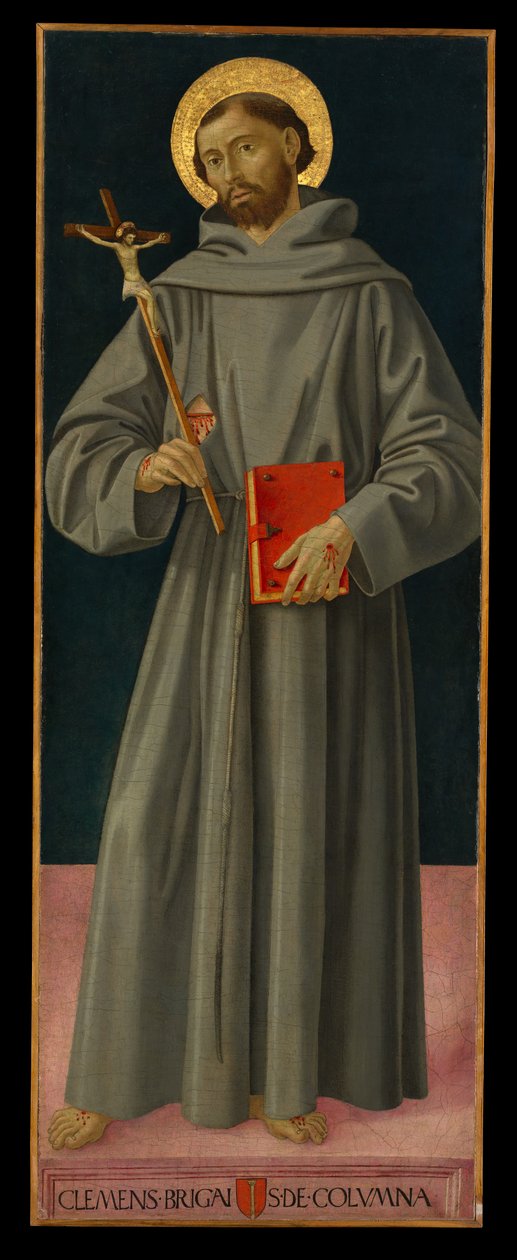 Antoniazzo Romano - San Francisco de Asís, ca. 1480-81 de Antoniazzo Romano