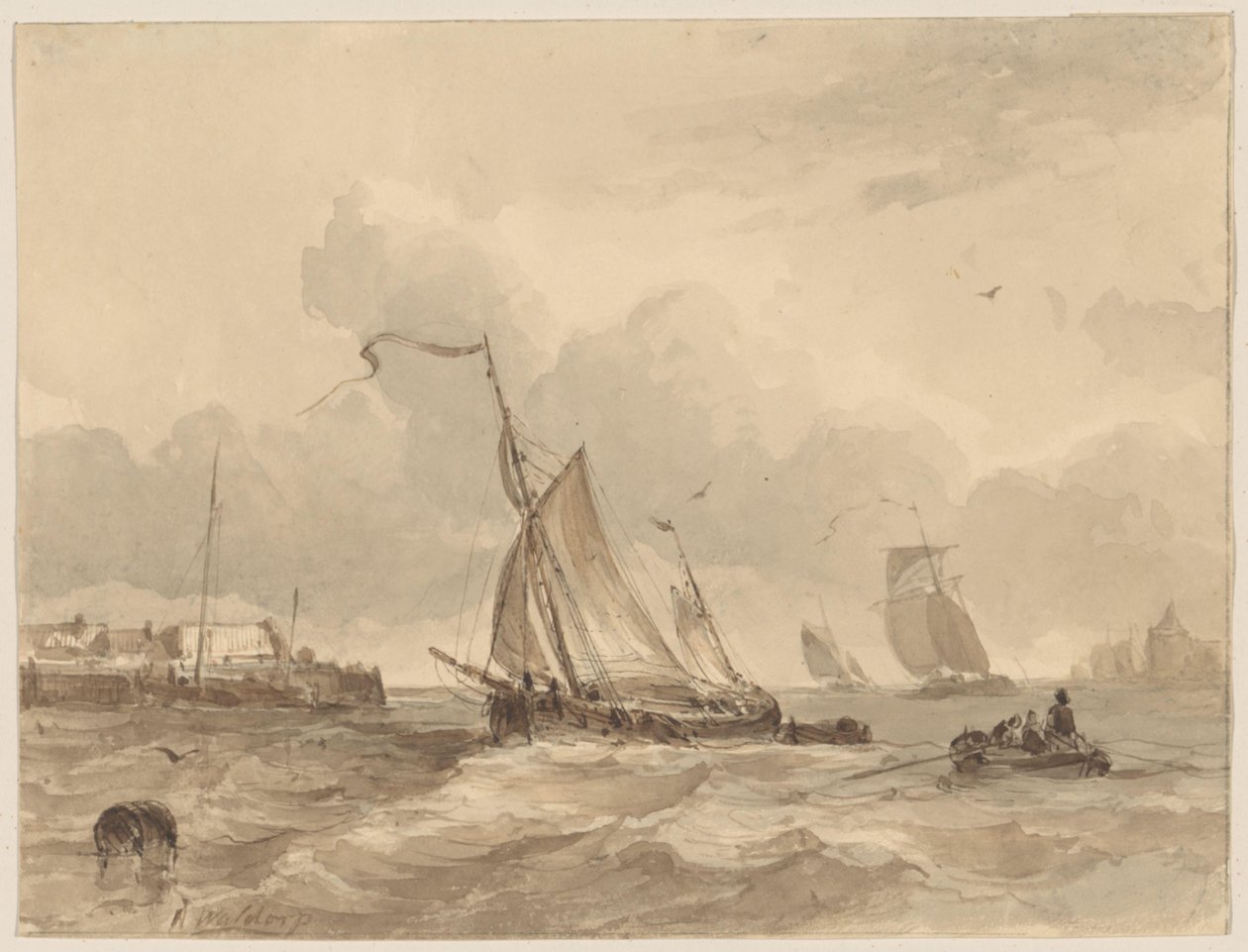 Puerto marítimo de Antonie Waldorp