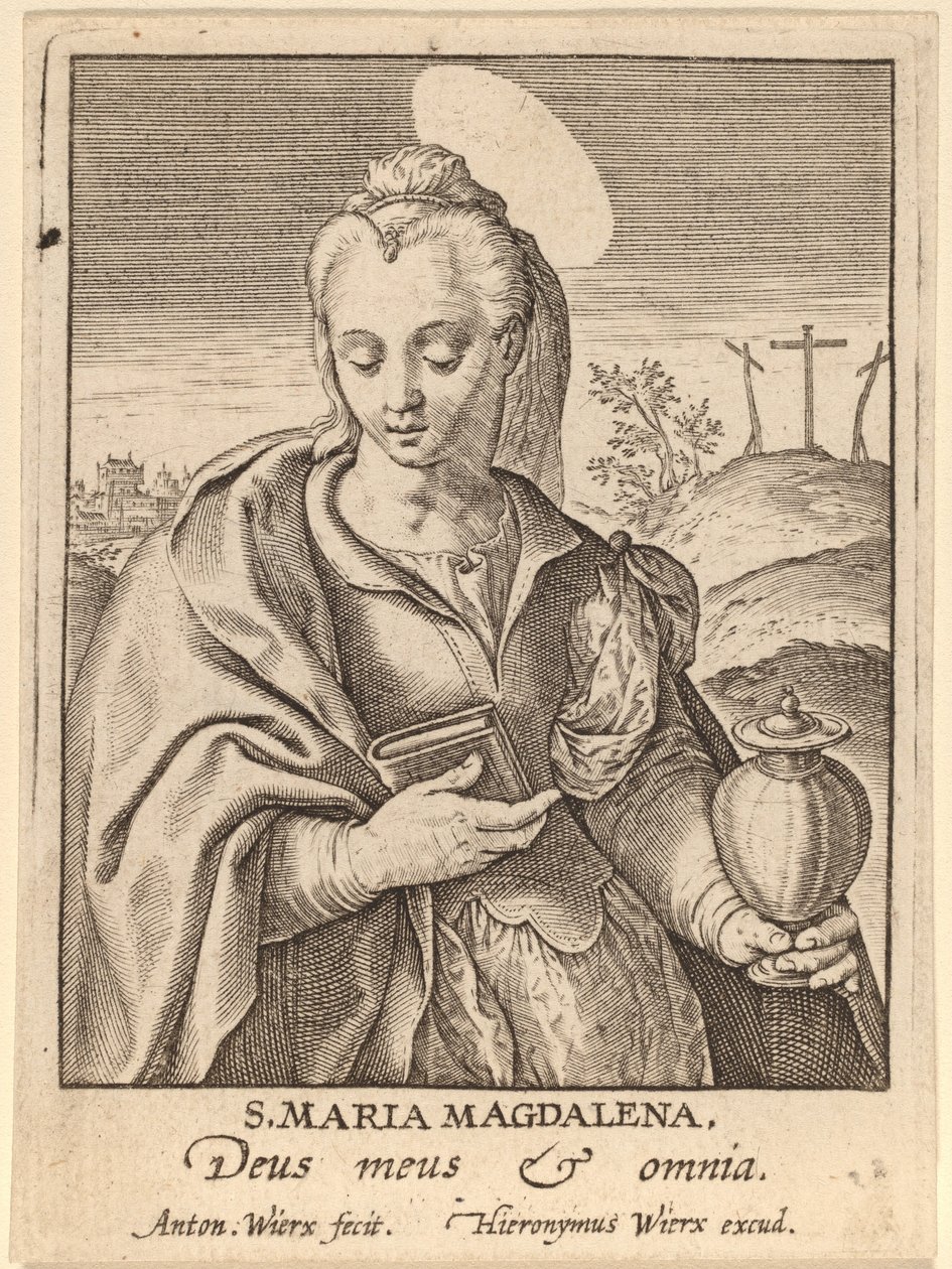 Santa María Magdalena de Antonie Wierix