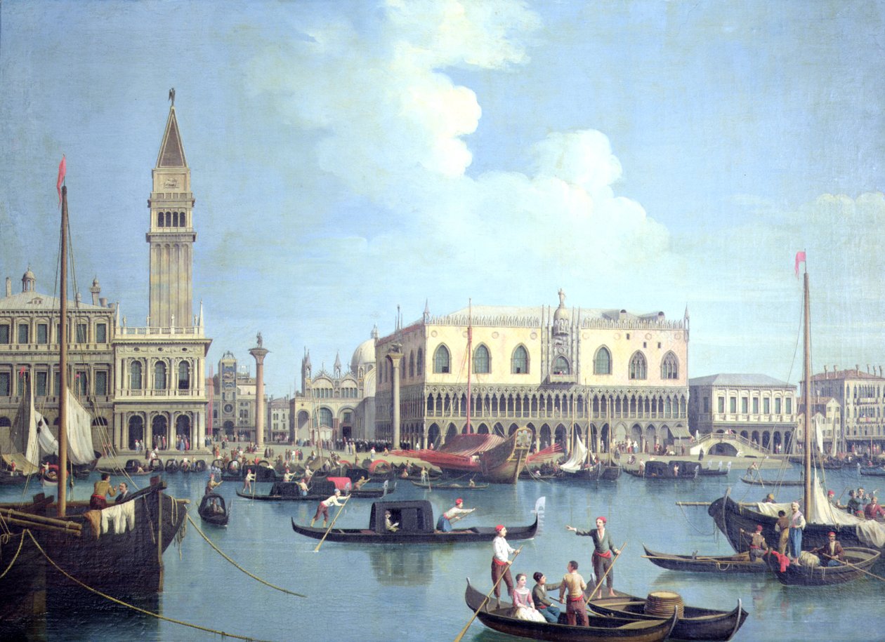 Vista del Gran Canal de Giovanni Antonio Canal